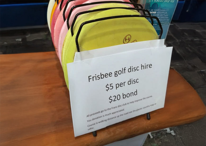 Frisbee For Hire Franz Josef